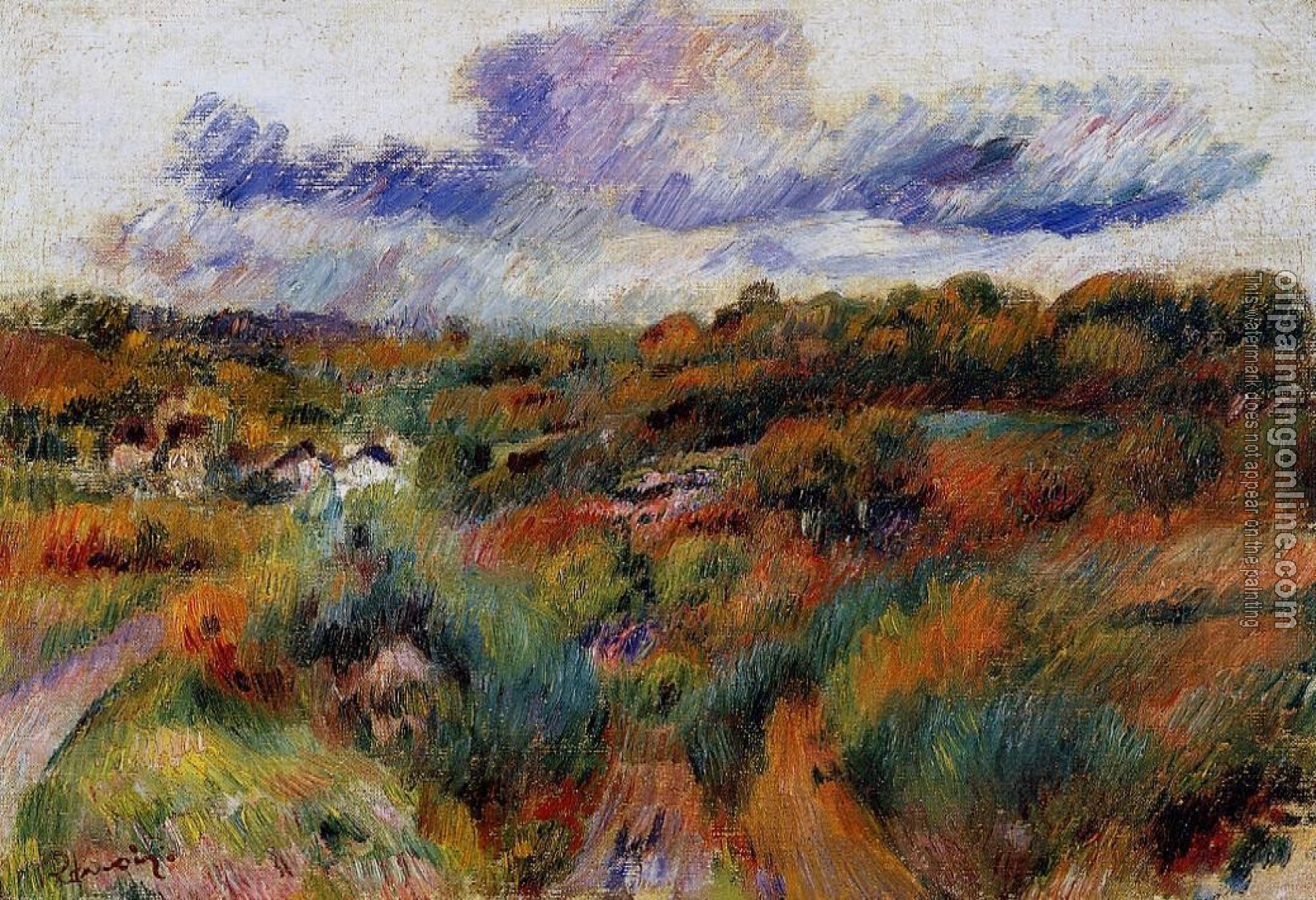 Renoir, Pierre Auguste - Landscape